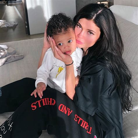 kylie jenner burberry|Kylie Jenner, Stormi Baby Photos .